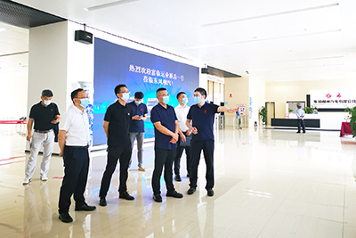 加强互换合作  赋能转型发展——v8哈希游戏运业总经理蔡亮发一行赴东风金昌汽车有限公司调查调研