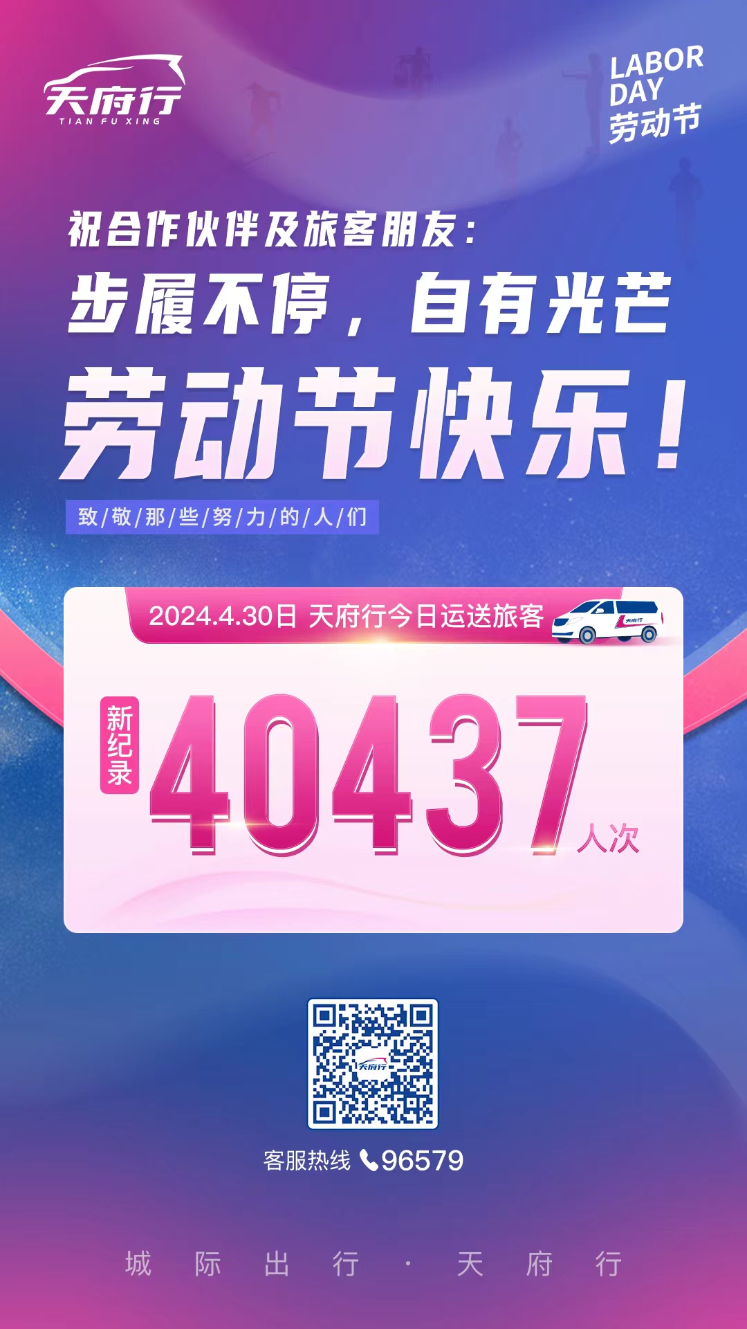 “五一”前夕，天府行平台数据再创新高！